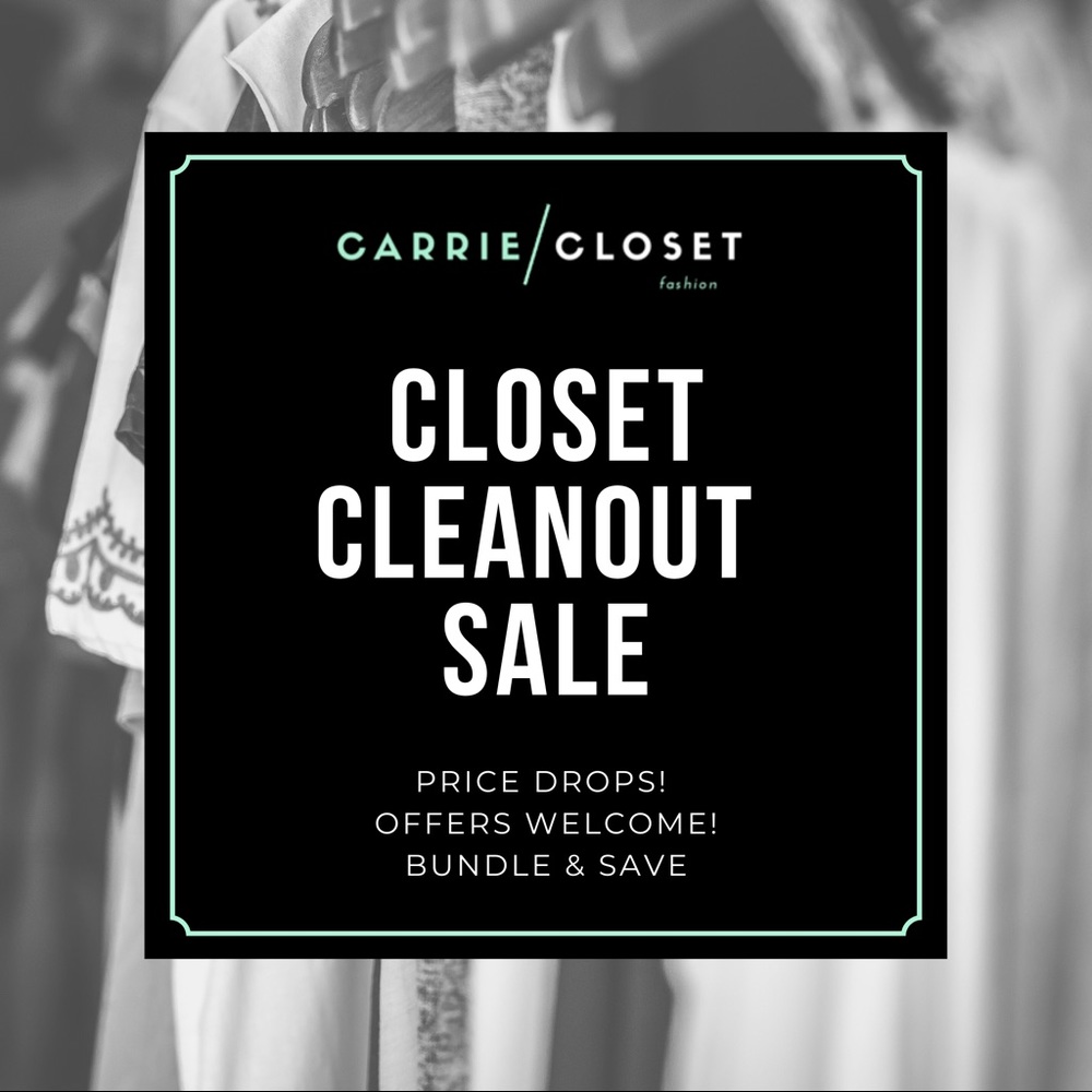 Time for a Closet Clean Out!